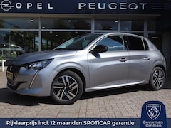 Peugeot 208 - Allure 100pk PureTech EAT8 Automaat, Rijklaarprijs, Camera Navigatie DAB LED Lichtmetalen