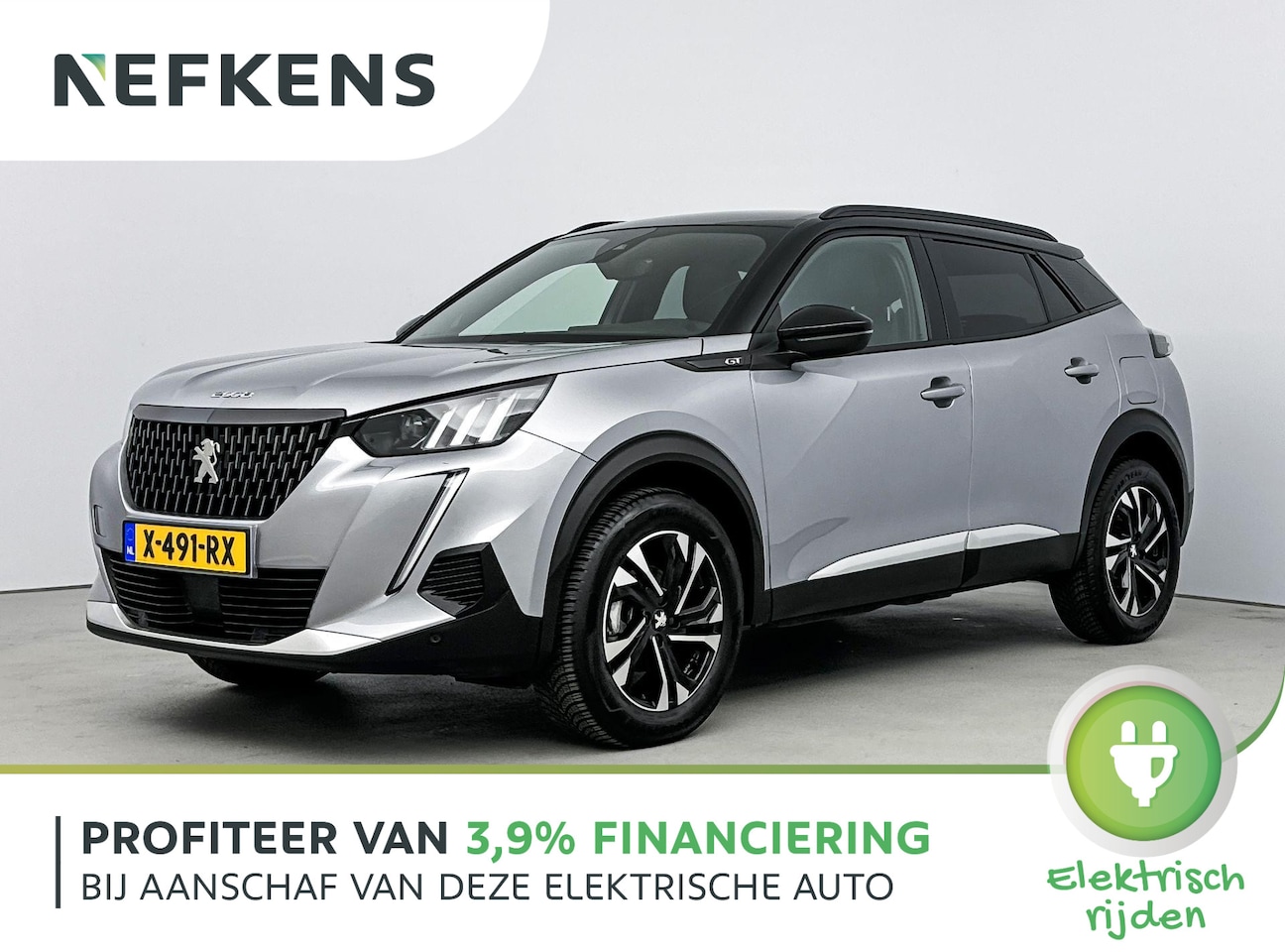 Peugeot e-2008 - EV GT 54 kWh 156 pk | Navigatie | Achteruitrijcamera | Parkeersensoren Voor en Achter | Al - AutoWereld.nl