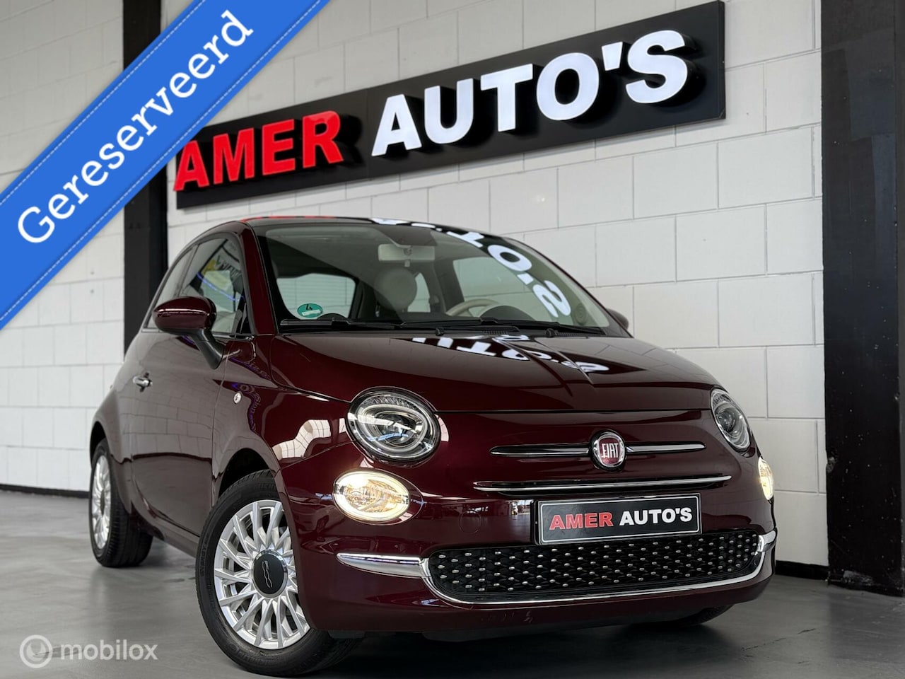 Fiat 500 - 1.2 Young 1e eigenaar/BOM vol opties/Unieke kleur!! - AutoWereld.nl