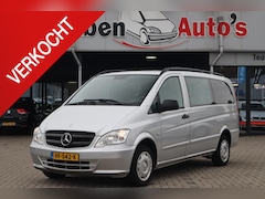 Mercedes-Benz Vito - 113 CDI 320 Lang DC Luxe Airco, Dubbel Cabine, Trekhaak, Apple Carplay, Cruise control