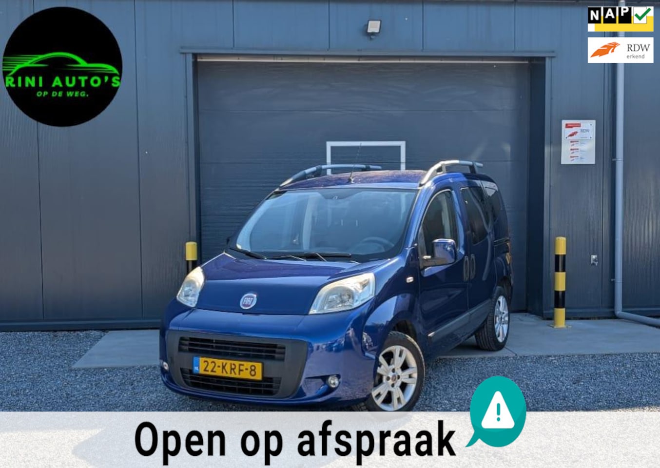 Fiat Qubo - 1.4 Dynamic 1.4 Dynamic, NAP, AIRCO - AutoWereld.nl