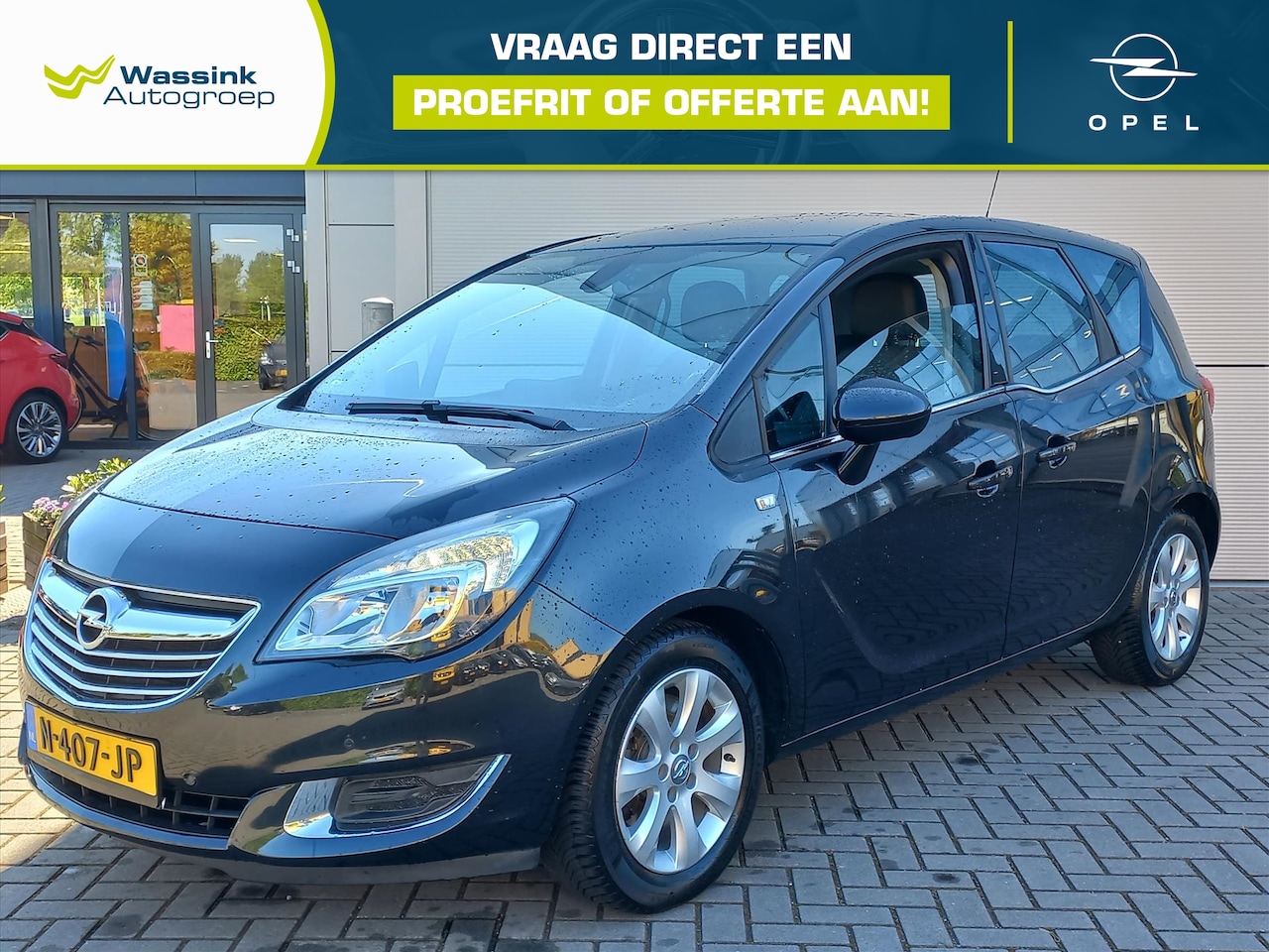 Opel Meriva - 1.4T 140pk Blitz | Climate control | Navigatie | Lm velgen | Camera | Parkeersensoren v+a - AutoWereld.nl