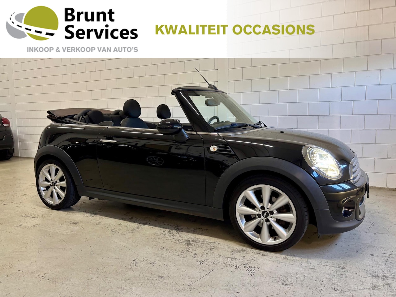 MINI Cabrio - Mini 1.6 Cooper Chili Bj13|Navi|Stoelverwarming|Xenon|Keyless|Vol !! - AutoWereld.nl