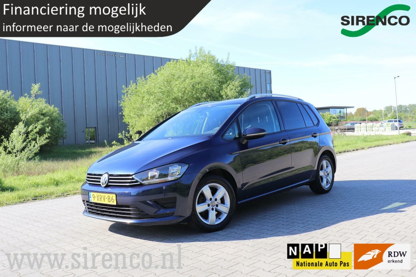 Volkswagen Golf Sportsvan - 1.2 TSI Comfortline climate&cruise control hoge zit camera trekhaak 6-bak - AutoWereld.nl