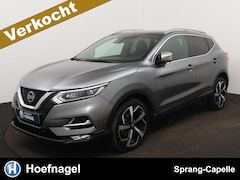 Nissan Qashqai - 1.3 DIG-T Tekna + | Panodak | Camera | Cruise | Stoelverw. | Leder