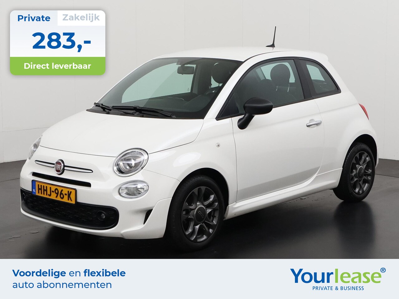 Fiat 500 - 1.0 Hybrid Connect | All-in 283,- Private Lease | Zondag Open! - AutoWereld.nl