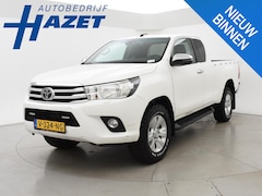 Toyota HiLux - 2.4 D-4D-F 150 PK 4X4 XTRA CAB PROFESSIONAL EURO 6 + LEDER | AIRCO | CRUISE | TREKHAAK