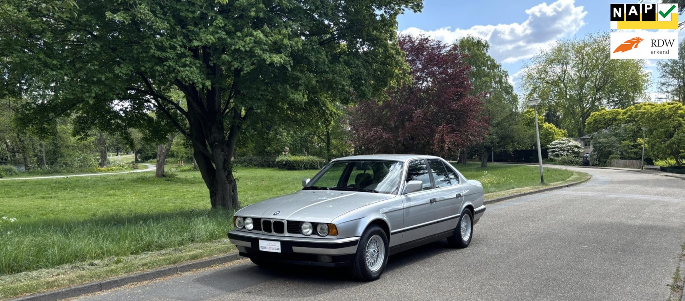 BMW 5-serie - 535i zeer origineel-climate control-buffalo leer. - AutoWereld.nl