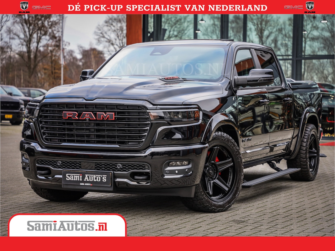 Dodge Ram 1500 - Night Premium | Full Option | De Meest Luxe Pick-Up in zijn Klasse | Comfortabele Dubbele - AutoWereld.nl