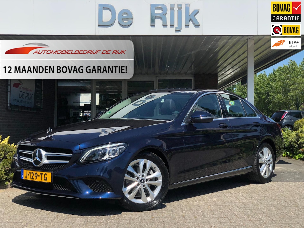 Mercedes-Benz C-klasse - 180 Business Solution Plus Upgr. Ed. | Panoramadak, Carplay/Android, Navi, Camera, Cruise, - AutoWereld.nl