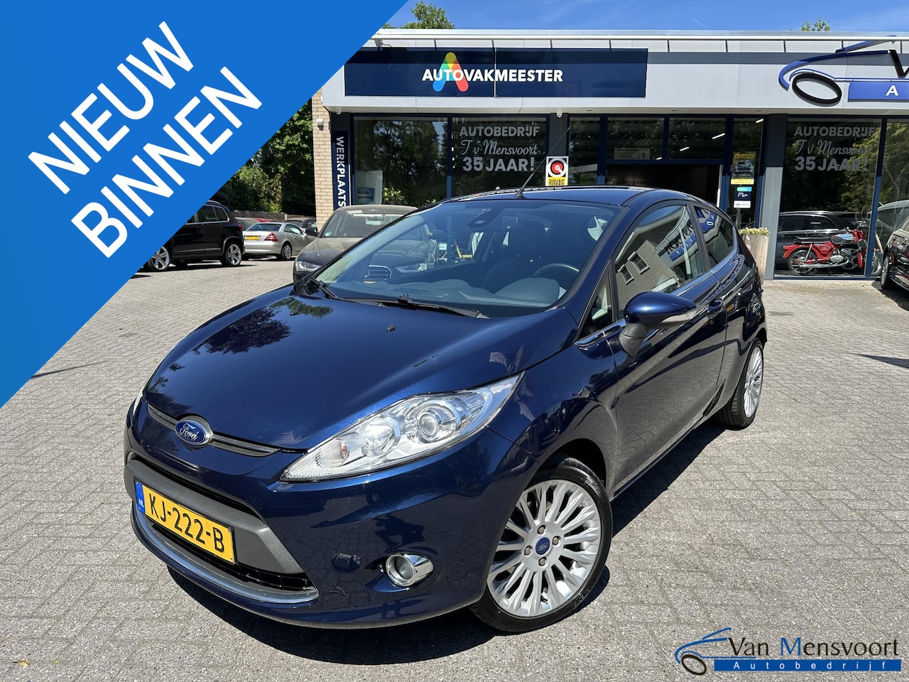 Ford Fiesta - 1.25 Titanium Leder|Climate|Bluetooth|Stoelverwarming - AutoWereld.nl