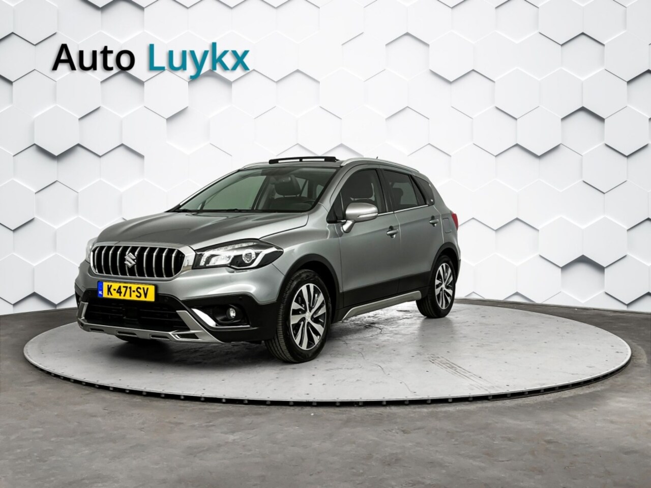 Suzuki S-Cross - 1.4 Boosterjet Allgrip Stijl Automaat | Panoramadak | Lederen Bekleding | Adaptieve Cruise - AutoWereld.nl