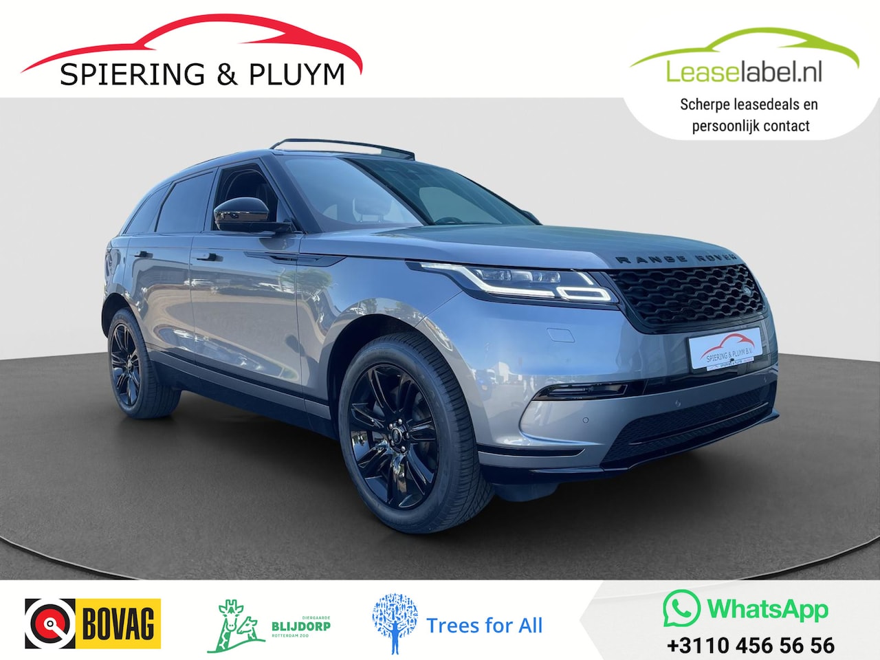 Land Rover Range Rover Velar - 2.0 P400e S | Pano | Meridian | Matrix | Winter - AutoWereld.nl