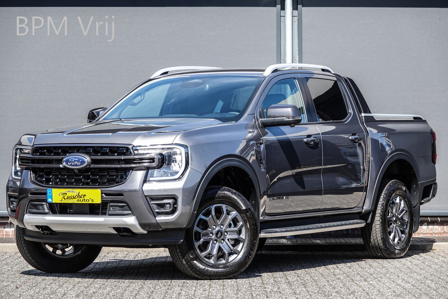 Ford Ranger - Wildtrak 3.0 V6 240Pk Aut. | Double Cab | 2-persoons | 3.500Kg trekgewicht | Grijs kenteke - AutoWereld.nl
