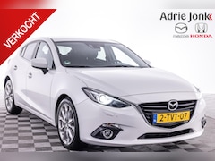 Mazda 3 - 3 2.0 GT-M | LEDER | BOSE AUDIO | 18 INCH | HEAD UP | CLIMATE CONTROL | DODEHOEK DETECTIE