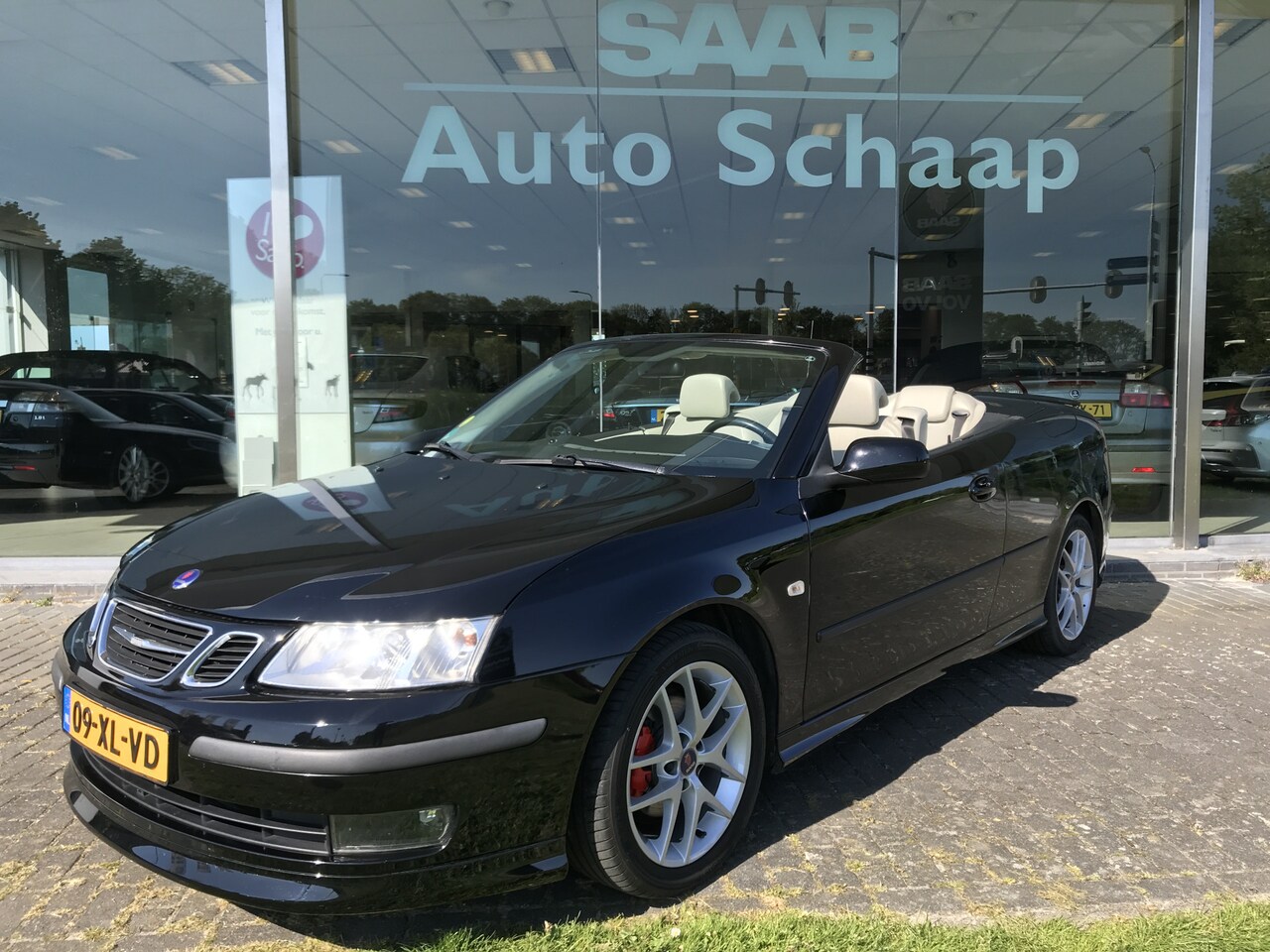 Saab 9-3 Cabrio - 1.8t Aero opgebouwd | Rijklaar incl garantie | Achterspoiler Afneembare trekhaak Stoelverw - AutoWereld.nl