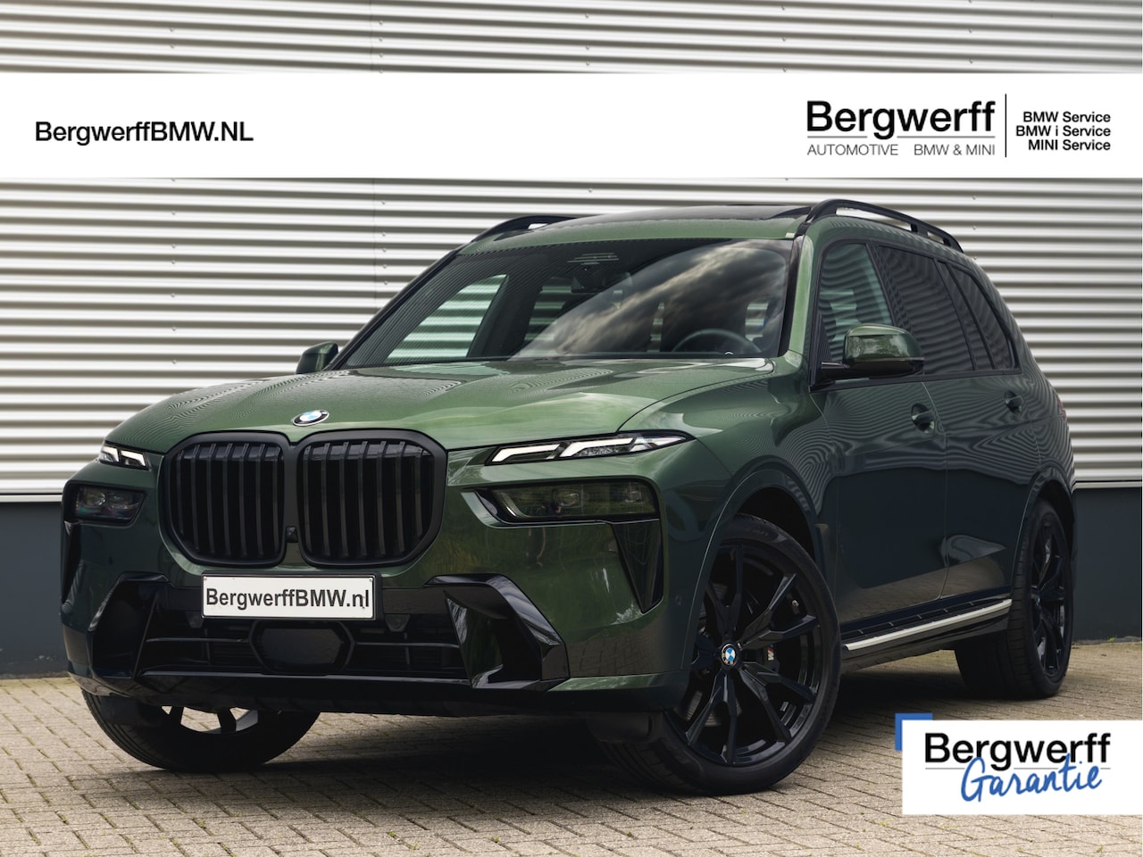 BMW X7 - xDrive40i M-Sport Pro - 7-Zits - Individual "Malachitgrün" - Executive Drive Pro - Active - AutoWereld.nl