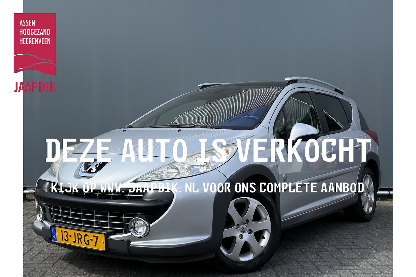 Peugeot 207 SW Outdoor - BWJ 2009 1.6 VTi 120 PK Sublime PANORAMADAK / STUURBEKR. / CRUISE / LM VELGEN / TREKHAAK / - AutoWereld.nl