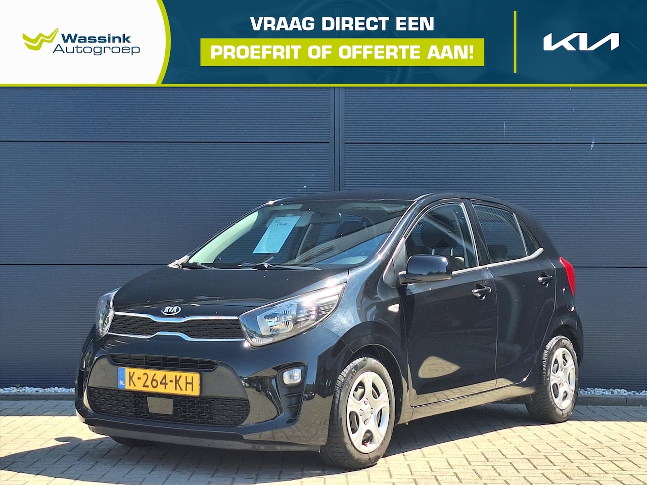 Kia Picanto - 1.0 MPi 67pk 4-zits ComfortLine | Airco - AutoWereld.nl