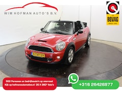 MINI Cabrio - Cooper S 184 PK clima oh boekjes h leer