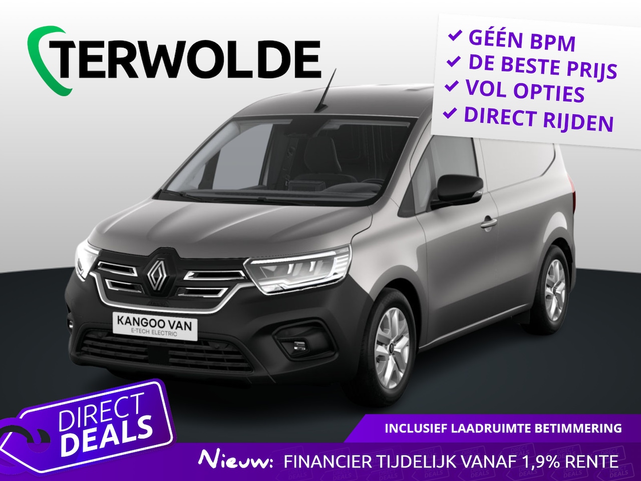 Renault Kangoo - Advance | Cruise control en snelheidsbegrenzer | Elektrisch bedienbare ramen (met sneltoet - AutoWereld.nl