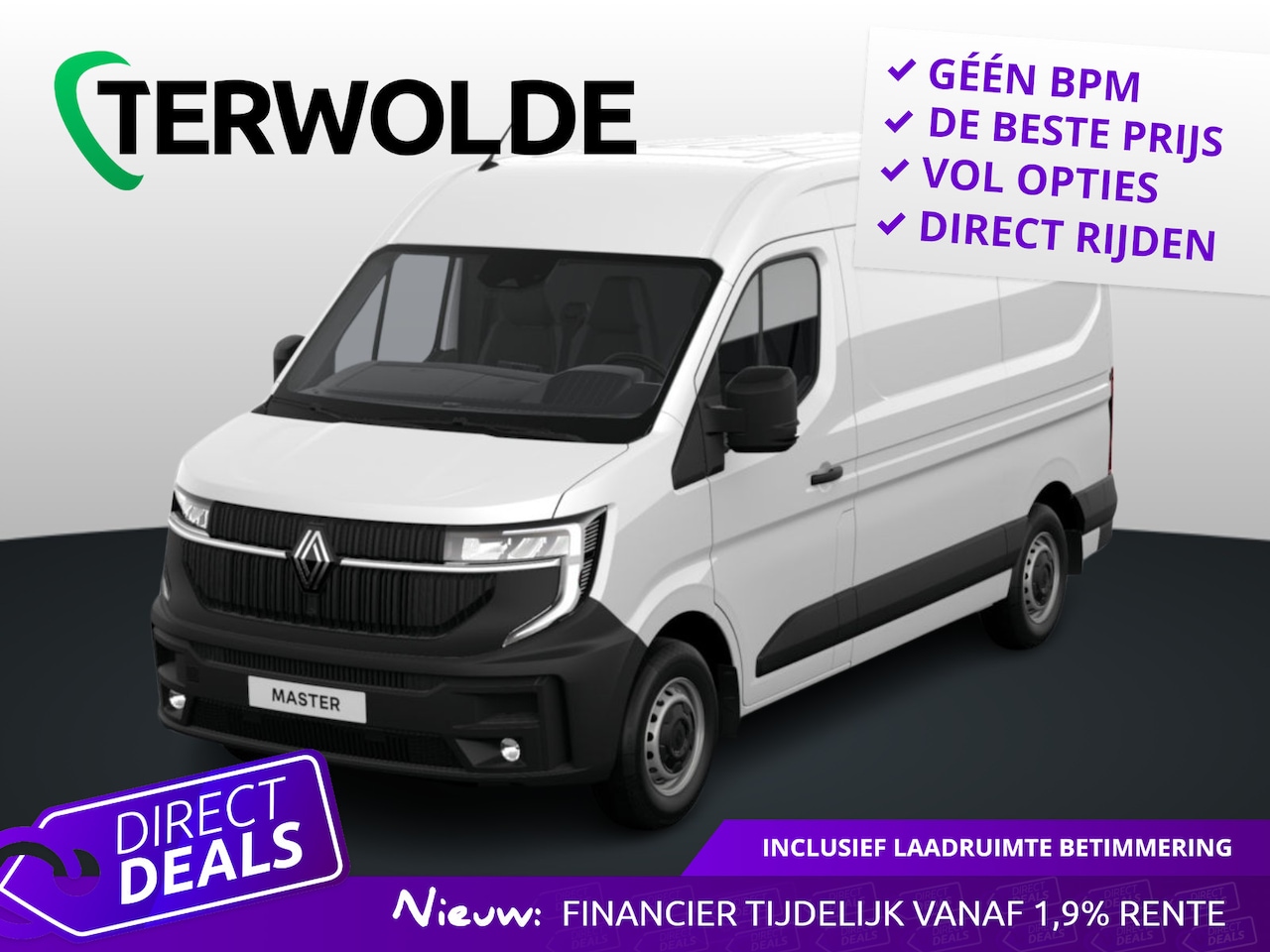 Renault Master - Advance | Achteruitrijcamera | C-Shape LED dagrijverlichting | Elektronisch geregelde airc - AutoWereld.nl