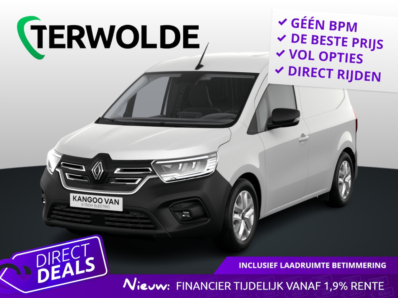Renault Kangoo - Advance | Cruise control en snelheidsbegrenzer | Elektrisch bedienbare ramen (met sneltoet - AutoWereld.nl