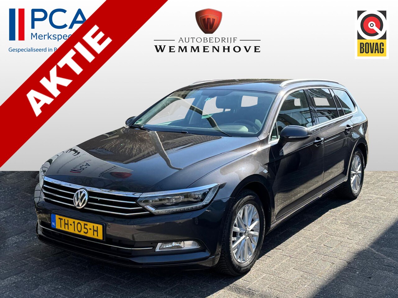 Volkswagen Passat Variant - 1.4 TSI Comfortline Busines Automaat Airco/Lichtmetalen velgen/El klep - AutoWereld.nl