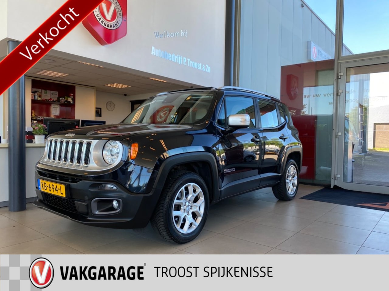 Jeep Renegade - 1.4 MultiAir 75th Anniversary AWD 1.4 MultiAir 75th Anniversary AWD,Automaat,Panoramadak,Navigatie,Achteruitrijcamera,Leder& - AutoWereld.nl