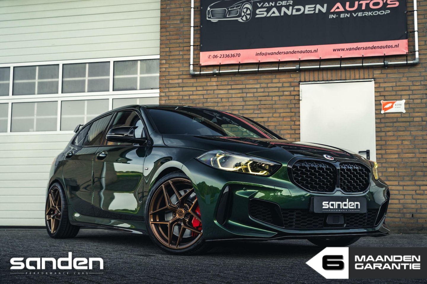 BMW 1-serie - M135i xDrive|individual color|H&R|gele DRL|concaver - AutoWereld.nl