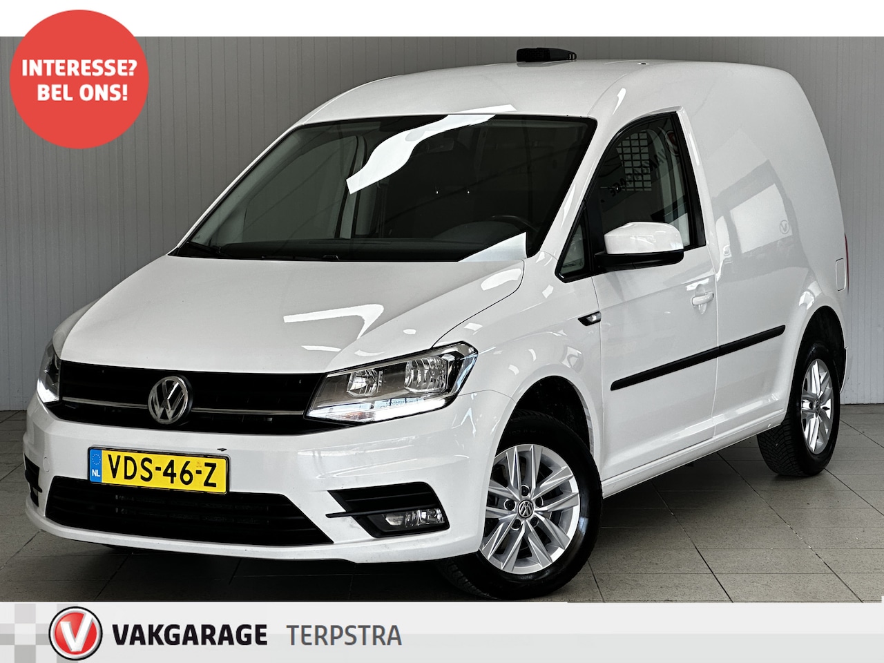 Volkswagen Caddy - 2.0 TDI L1H1 BMT Highline/ Zij-Schuifdeur Rechts/ 15''LMV/ Apple+Android/ DAB+/ Airco/ Nav - AutoWereld.nl