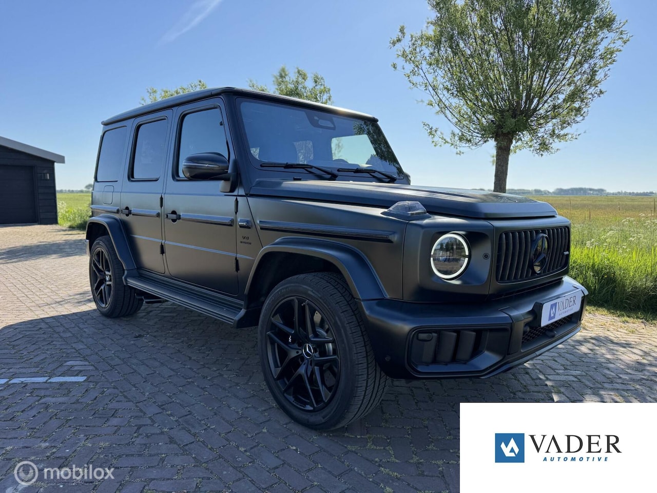 Mercedes-Benz G-klasse - AMG 63 MANUFAKTUR MY25 MAGNO ALL BLACK - AutoWereld.nl