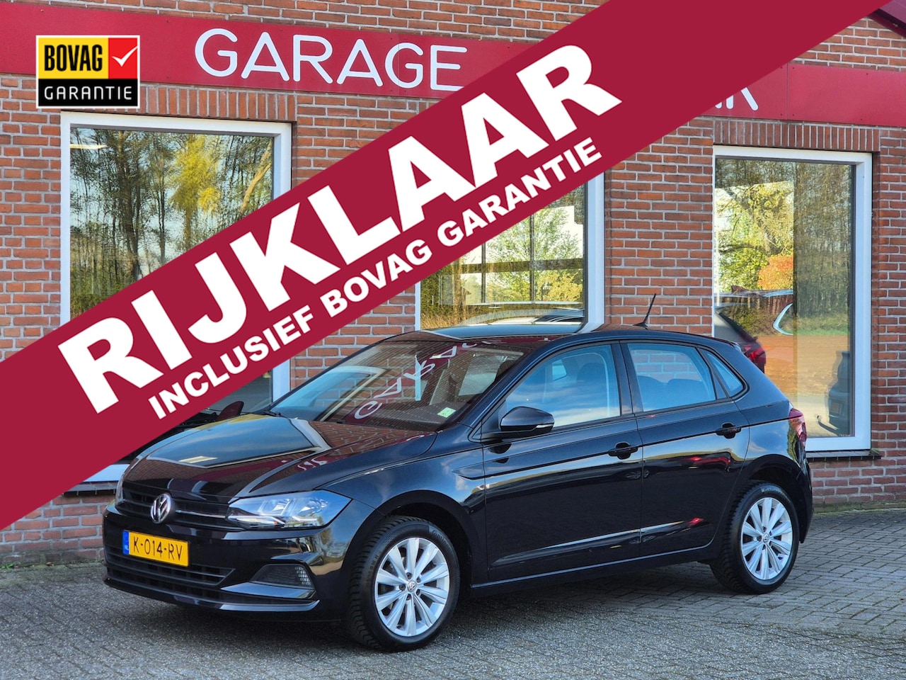 Volkswagen Polo - 1.0 TSI Comfortline Business 95PK 5drs clima, cruise, navi, carplay, pdc, stoelverw. RIJKL - AutoWereld.nl