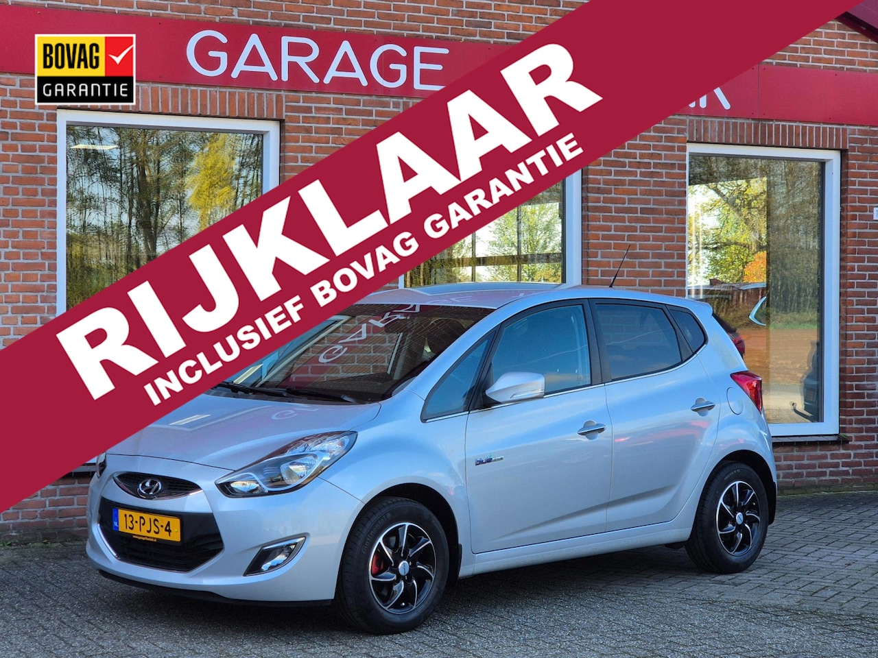 Hyundai ix20 - 1.4i i-Motion 90PK 5drs airco, elektr.ramen, pdc, lmv, radio/cd RIJKLAAR - AutoWereld.nl