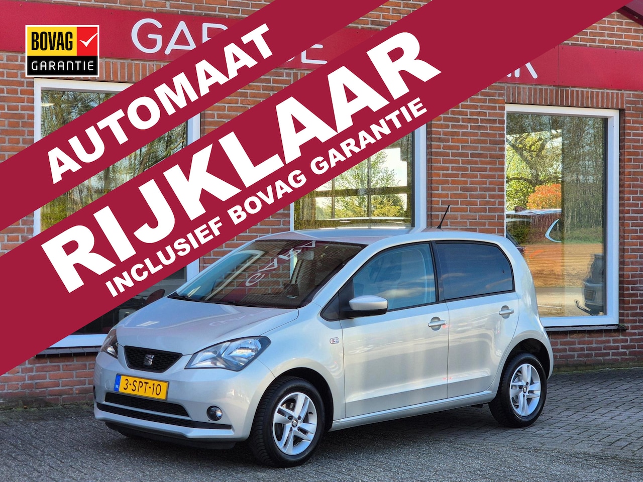 Seat Mii - 1.0 Chill Out 75PK 5drs AUTOMAAT airco, cruise, navi, lmv, pdc, radio/cd, trekhaak RIJKLAA - AutoWereld.nl