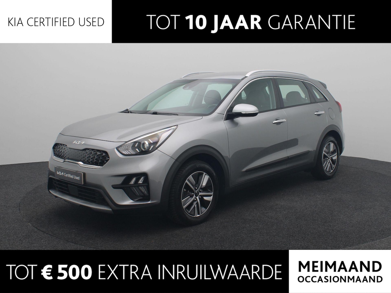 Kia Niro - 1.6 GDi Hybrid DynamicLine | Trekhaak | Navigatie | Climate Control | Lm velgen | Parkeers - AutoWereld.nl