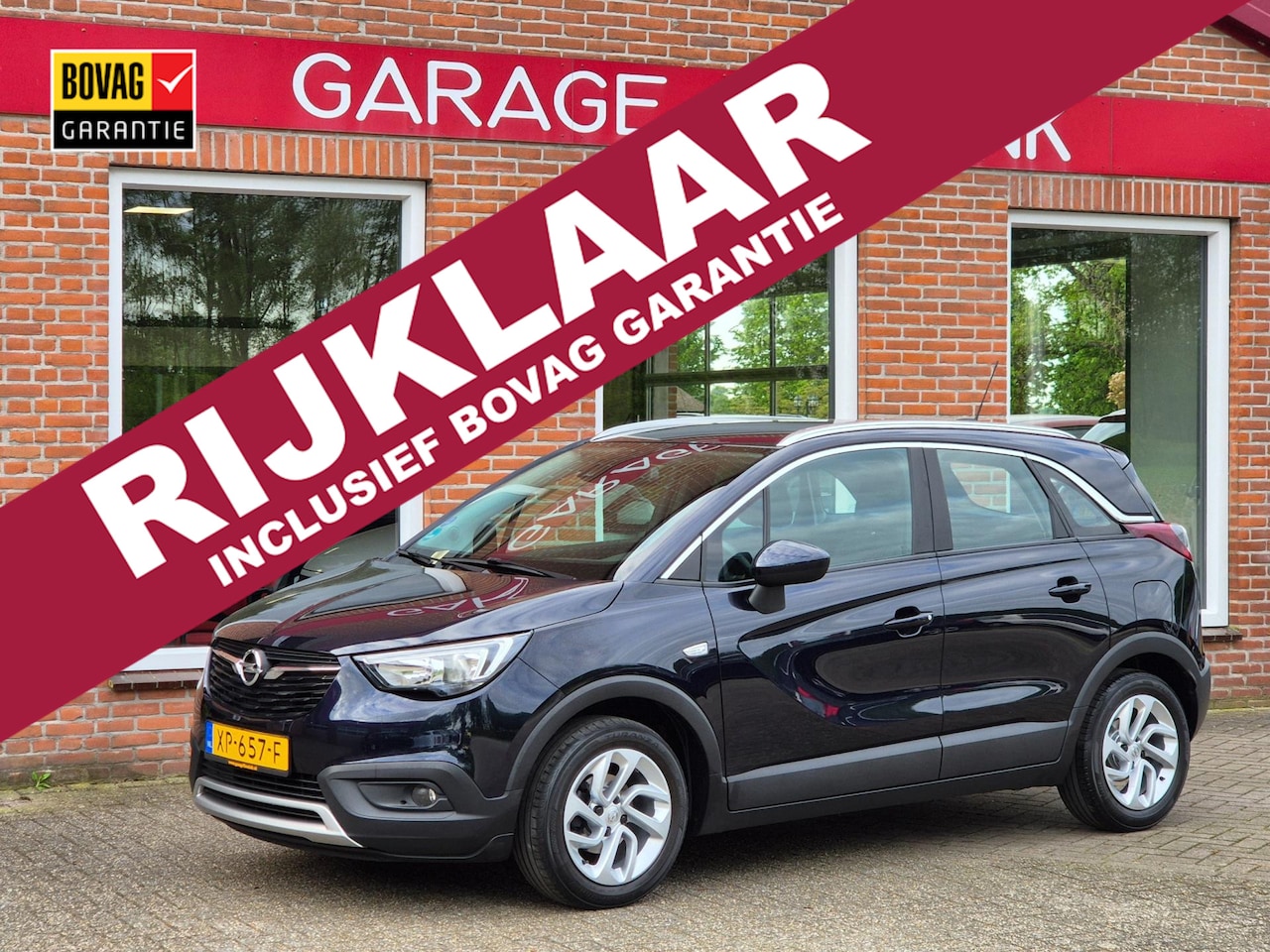 Opel Crossland X - 1.2 120 Jaar Edition 83PK 5drs clima, cruise, navi, pdc, carplay, trekhaak RIJKLAAR - AutoWereld.nl
