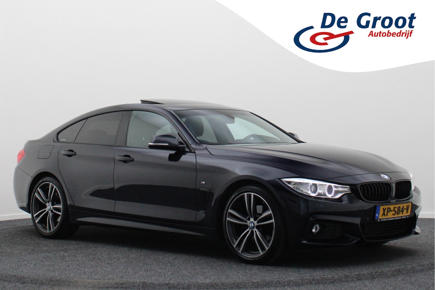 BMW 4-serie Gran Coupé - 420d High Executive M-pakket Climate, Schuif/Kantel Dak, Cruise, Navigatie, Bluetooth, Spo - AutoWereld.nl