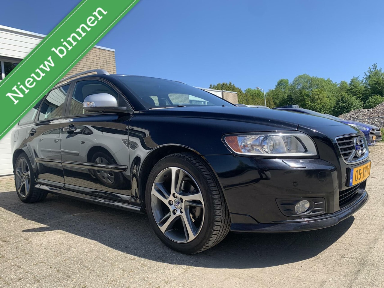 Volvo V50 - 1.6 D2 S/S R-Design Pro Edition 1ste Eig NWE APK Trekhaak Leer Navi Airco Cruise control E - AutoWereld.nl