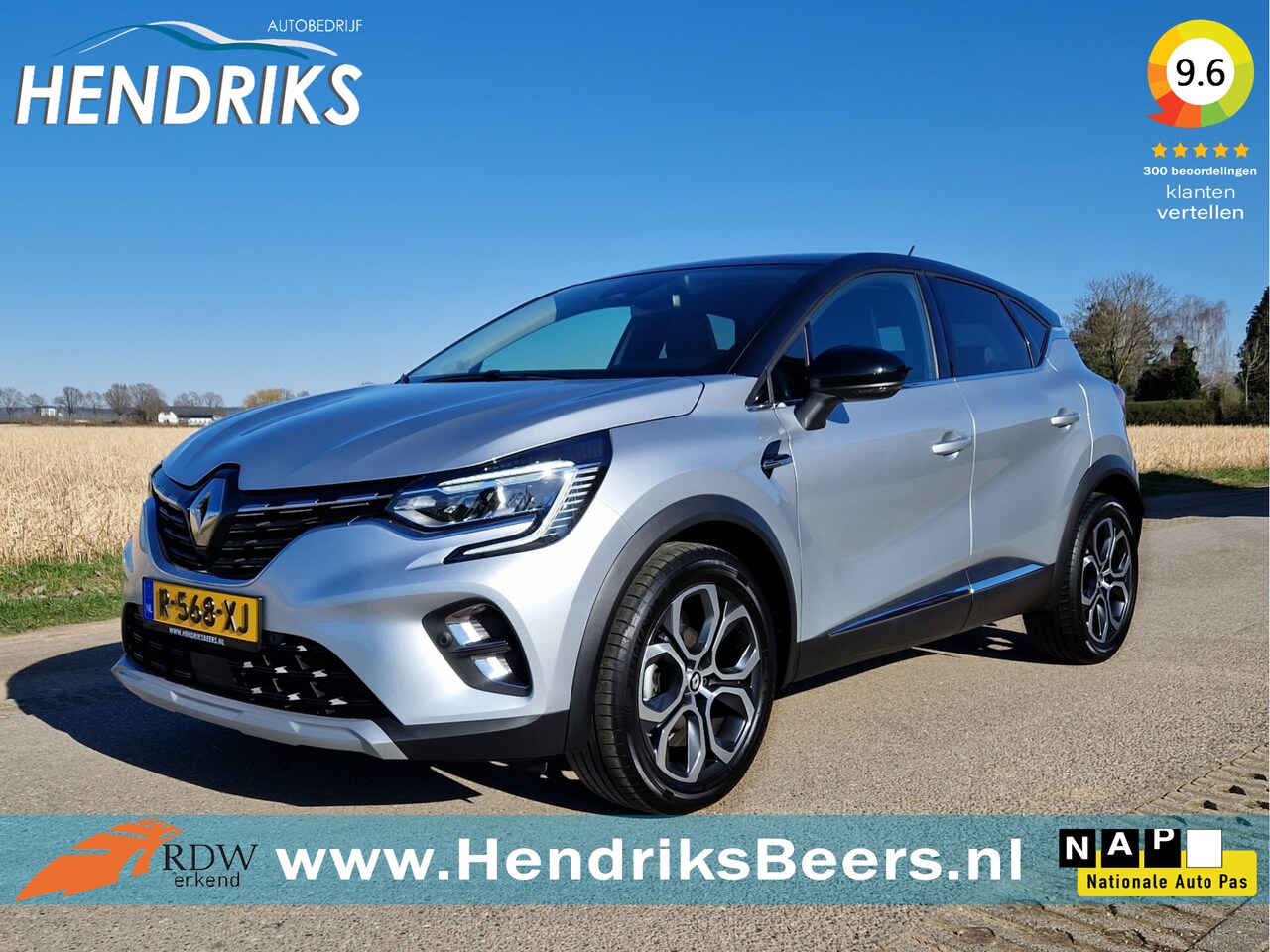 Renault Captur - 1.3 TCe Intens - 140 Pk - Euro 6 - AUTOMAAT - ParkeerCamera - AutoWereld.nl