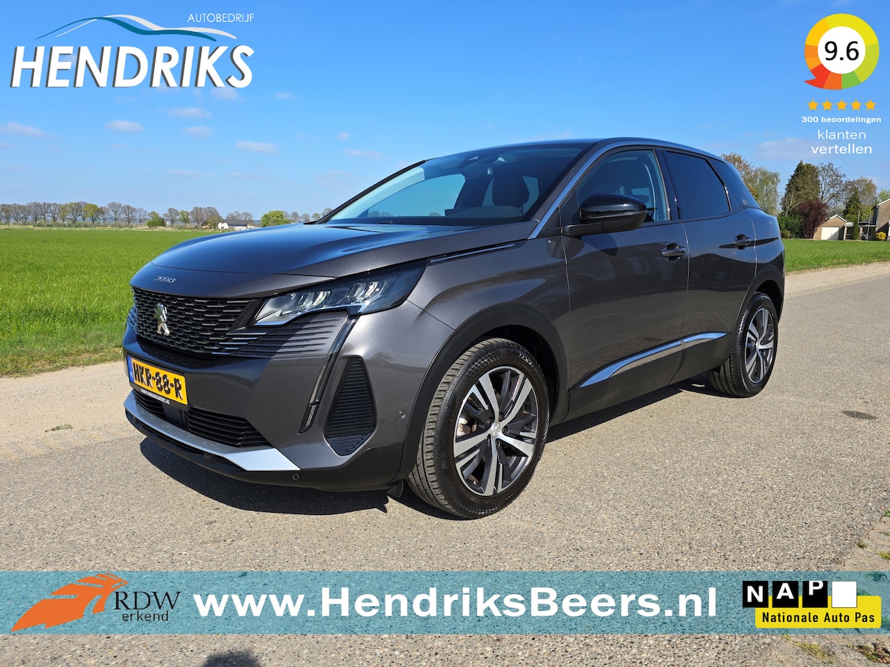 Peugeot 3008 - 1.2 PureTech Active - 130 Pk - Euro 6 - Navi - ParkeerCamera - AutoWereld.nl