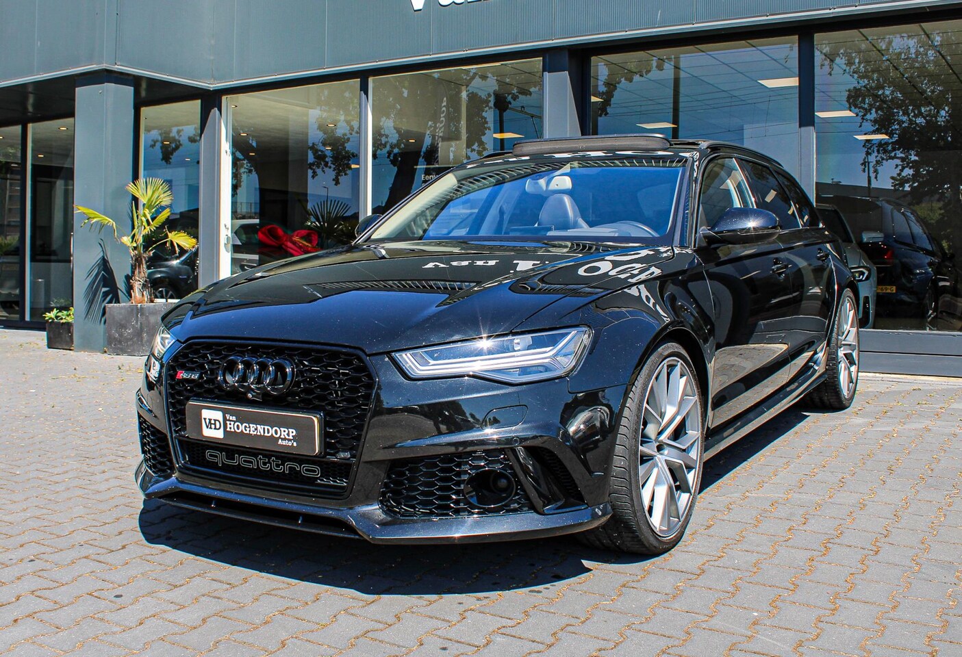Audi RS6 - 4.0 TFSI AKRA Perf. PL+ 305km KERAMISCHE PANO 605PK BTW - AutoWereld.nl