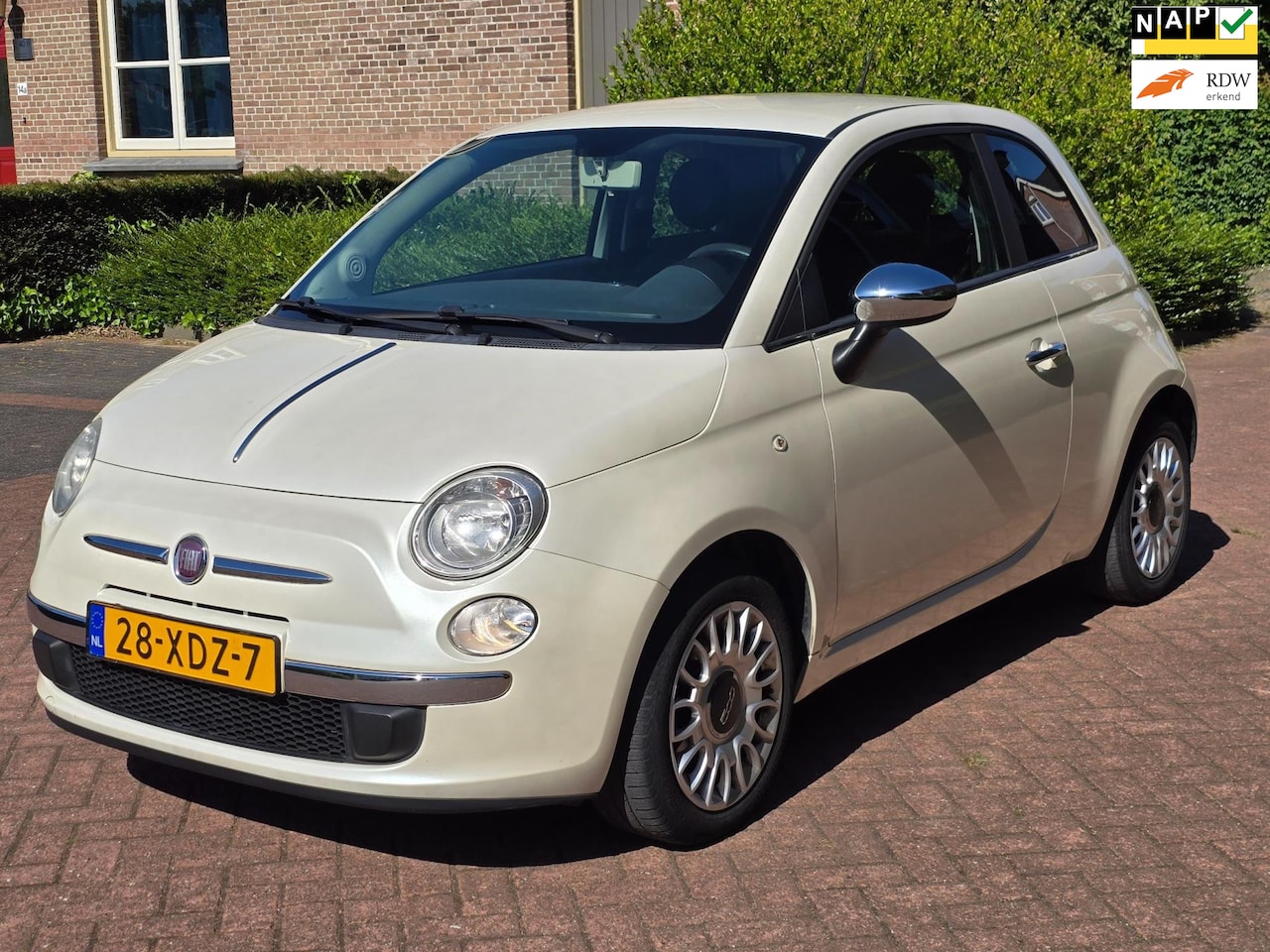 Fiat 500 - 1.2 Easy van 2e eigenaresse. Zeer mooi - AutoWereld.nl