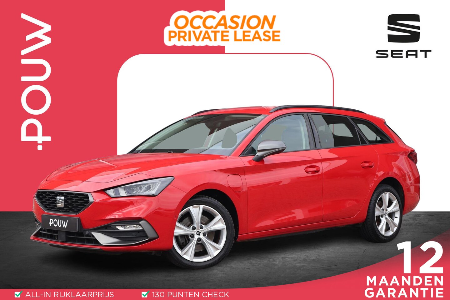 Seat Leon Sportstourer - 1.4 TSI 204pk eHybrid PHEV FR | Trekhaak | Adaptive Cruise | Stoelverwarming | Camera - AutoWereld.nl
