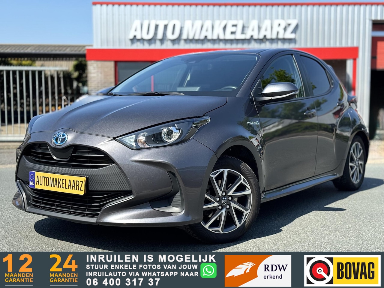 Toyota Yaris - 1.5 Hybrid CAM CARPLAY CRUISE TREKHAAK - AutoWereld.nl