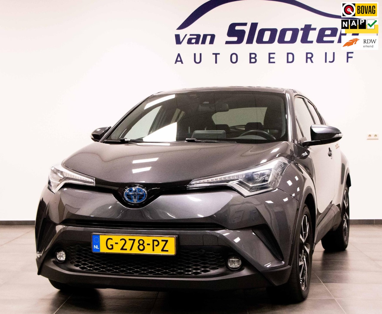 Toyota C-HR - 1.8 Hybrid Style Ultimate| Navi| Camera| Adaptive Cruise| DAB| Led - AutoWereld.nl