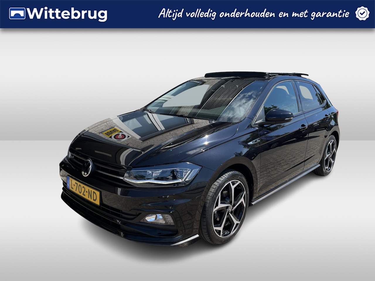 Volkswagen Polo - 1.0 TSI 2x R-Line / PANO/ CAMERA/ PARK. SENSOREN V+A/ KEYLESS/ NAVI/ ACC/ DAB/ APP-CONNECT - AutoWereld.nl