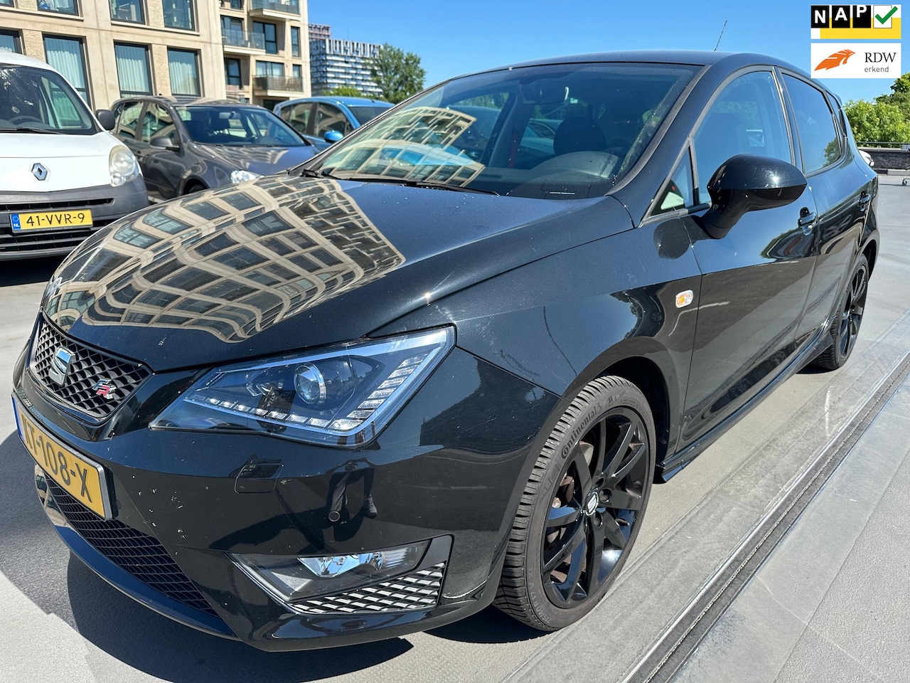 Seat Ibiza - 1.0 EcoTSI FR Connect 26700km NAP 1e Eigenaar Full Optie Sportief Auto Nieuwe Distributie - AutoWereld.nl