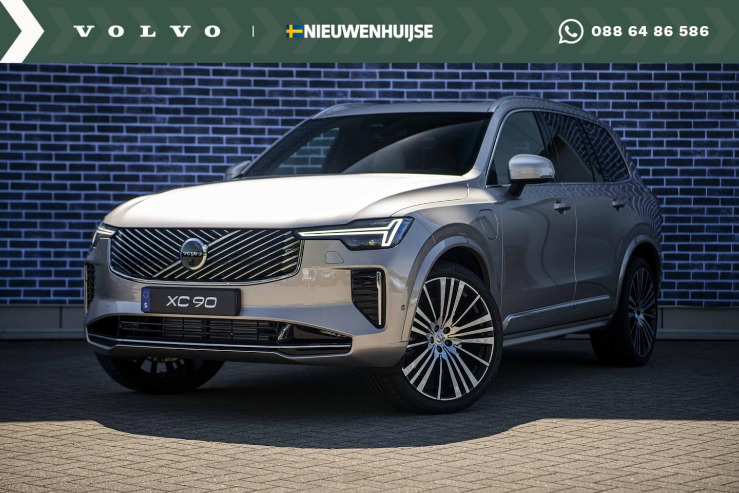 Volvo XC90 - 2.0 T8 Plug-in hybrid AWD Ultra Bright | Nieuw Model | Facelift | 2025 | Full Option | Bow - AutoWereld.nl