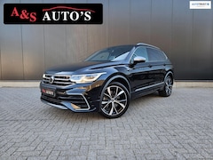 Volkswagen Tiguan Allspace - 2.0TSI 4Motion 3x R line 7 persoons Panodak 360camera Trekhaak IQ led Hud Sfeerverlichting
